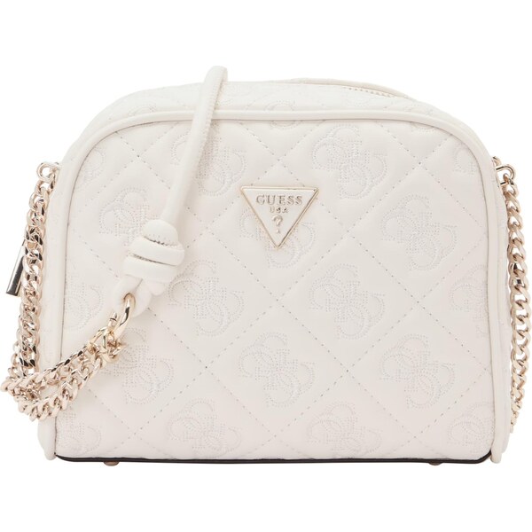 GUESS Taška cez rameno ADELASIA CAMERA CROSSBODY biela 64216706