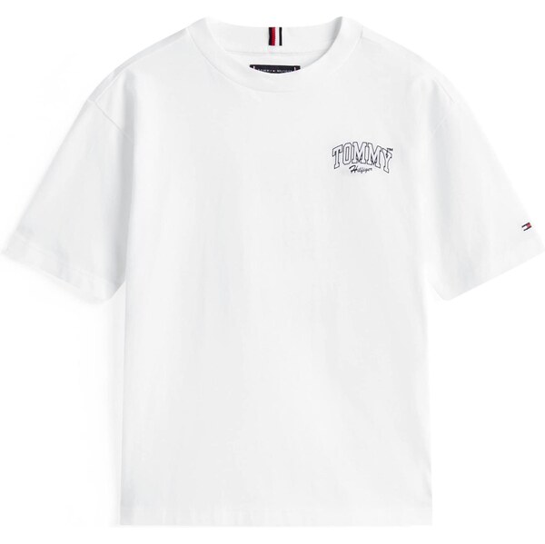 TOMMY HILFIGER Tričko námornícka modrá / biela 64217186