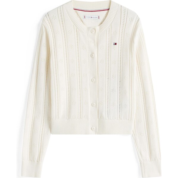 TOMMY HILFIGER Kardigán biela 64217193
