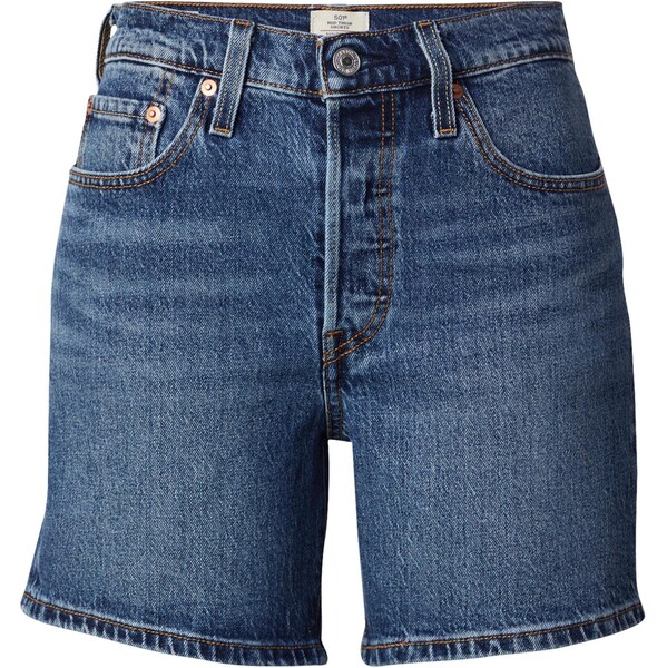 LEVIS Džínsy 501 Mid Thigh Short tmavomodrá 64217206