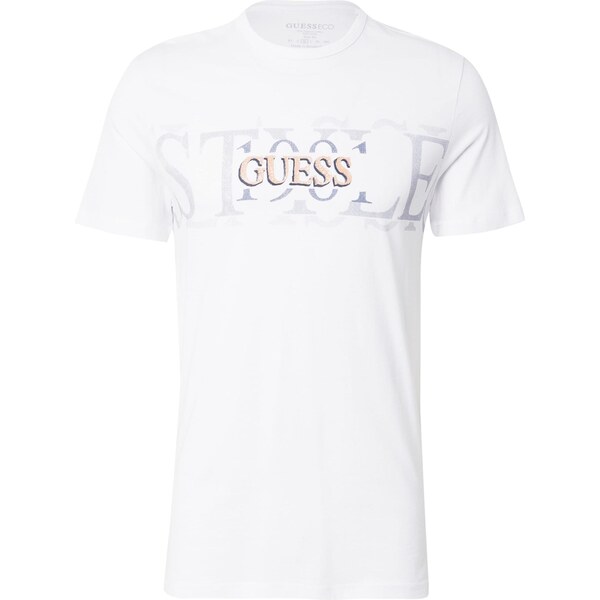 GUESS Tričko modrosivá / horčicová / biela 64217241