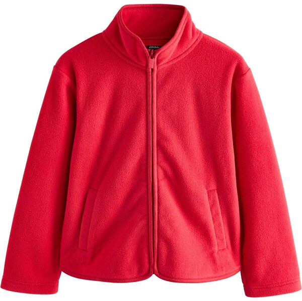 Next Flisová bunda červená 65878399