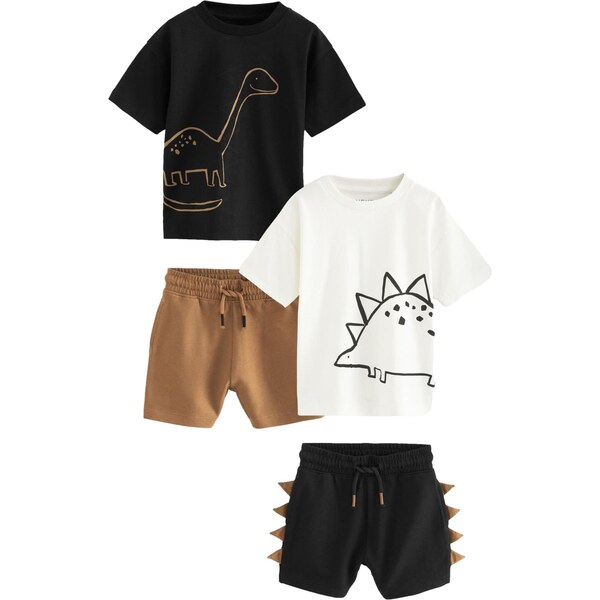 Next Set hnedá / čierna / prírodná biela 64293682