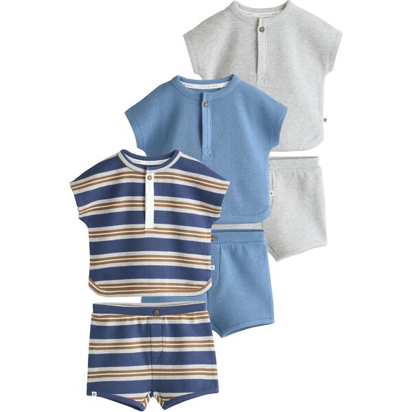 Next Set modrá / námornícka modrá / hnedá / svetlosivá 64293769