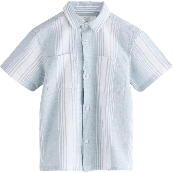 Next Košeľa svetlomodrá / biela 64216501