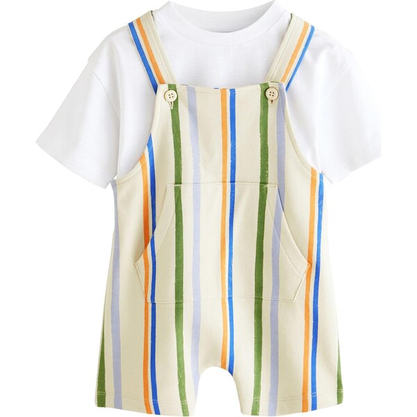 Next Set slonová kosť / modrá / zelená / biela 64293797