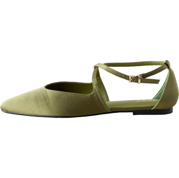 Next Baleríny s ramienkom Forever Comfort olivová 64216621