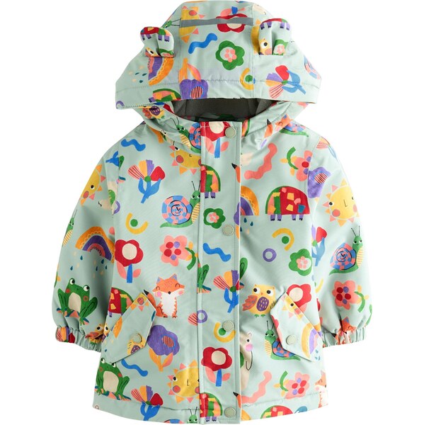 Next Prechodná bunda modrá / žltá / mätová / ružová 64216538