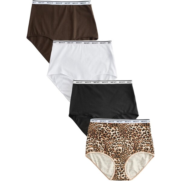 Next Nohavičky hnedá / tmavohnedá / čierna / biela 65653358