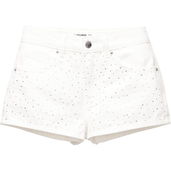 Pull&Bear Džínsy biela 65655339