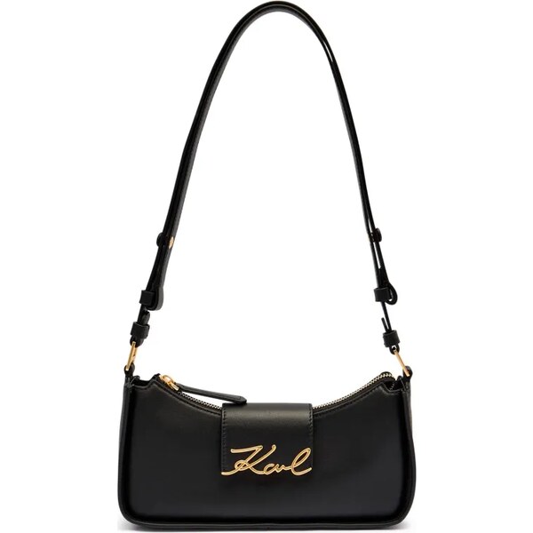 Karl Lagerfeld Kožená kabelka na rameno k/signature 64211405