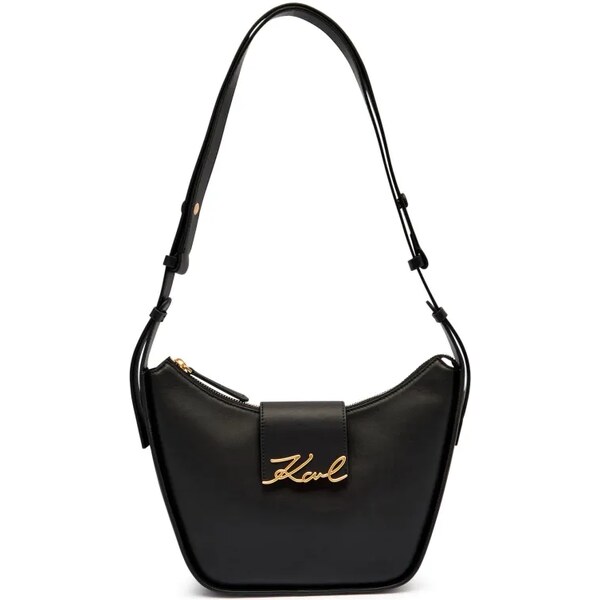 Karl Lagerfeld Kožená kabelka na rameno k/signature 64211403