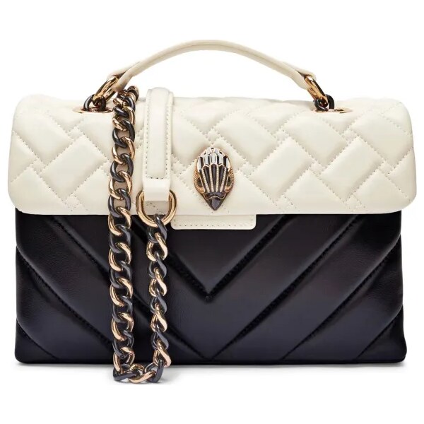 Kurt Geiger Kožená kabelka na rameno THE KENSINGTON 64092606