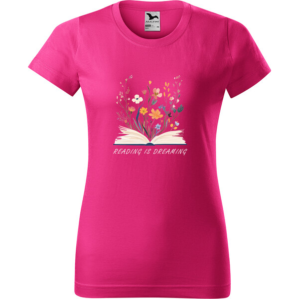 Handel Tričko - Reading is dreaming 64219255