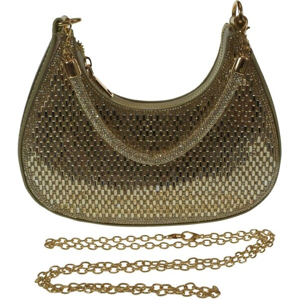 JOHN-C Zlatá spoločenská kabelka LINDITA 64218762