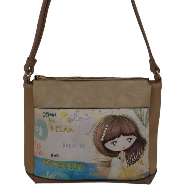 JOHN-C Dámska hnedá kabelka LUCY 64218764