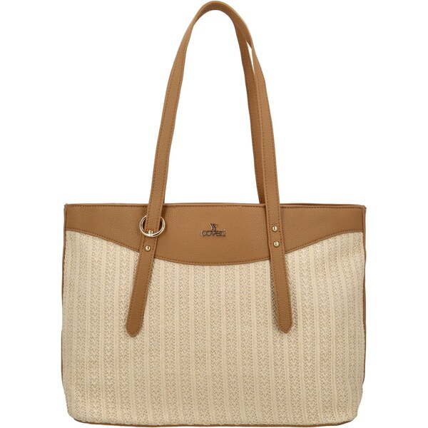 Coveri World Dámska kabelka na rameno krémová - Coveri Thierra krémová 64248248