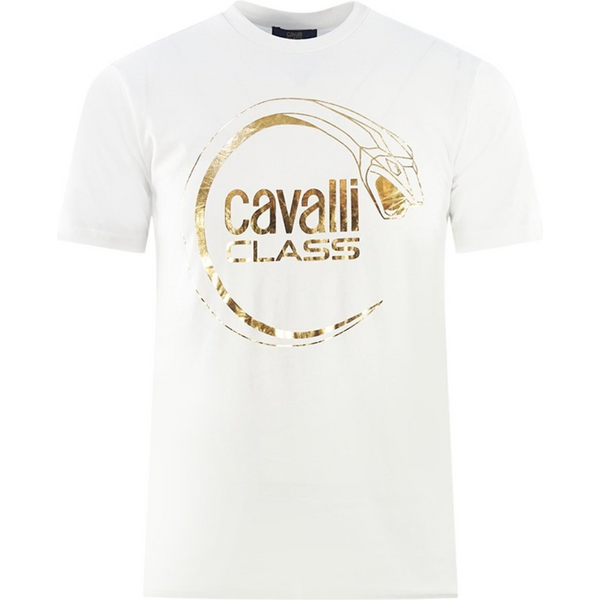 CAVALLI CLASS Snake II. White tričko 64224611