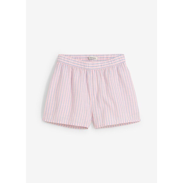 bonprix Šortky z čistej bavlny, farba ružová 64226190