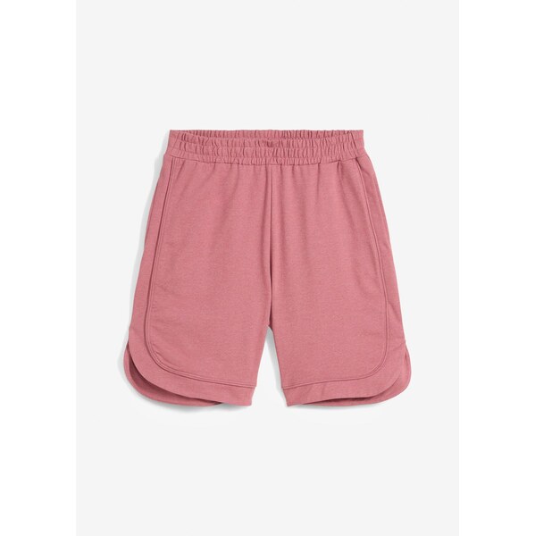 bonprix Džersejové šortky, z ťažkého bavlneného mixu, farba fialová 64226223