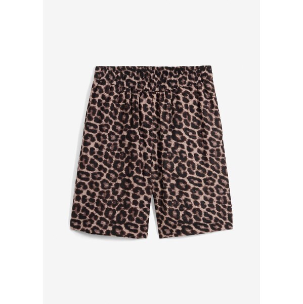 bonprix Široké šortky z mušelínu, farba šedá 64226247