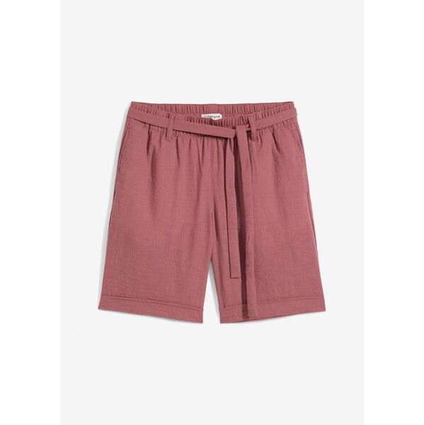 bonprix Šortky paperbag, farba fialová 64226258