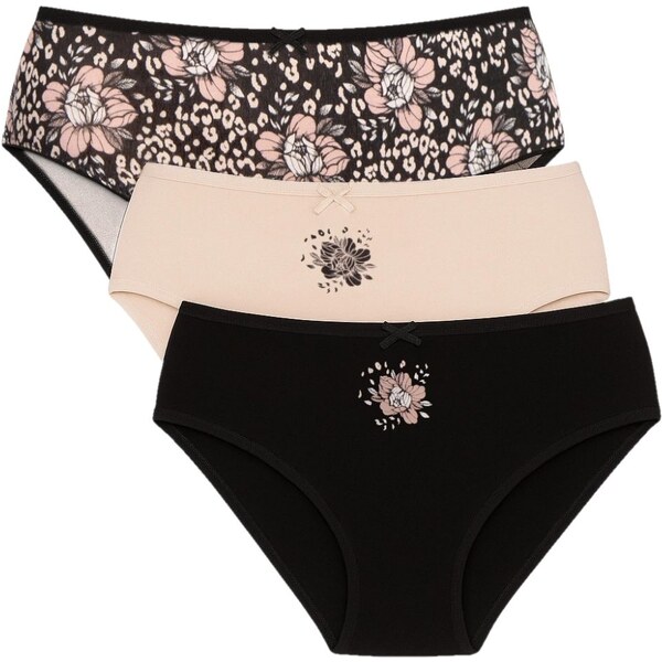 LAMA Dámske nohavičky 3 pack 127BI 31 plus 64211700