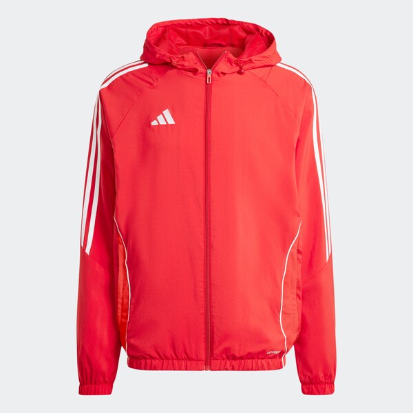 ADIDAS PERFORMANCE Tréningová bunda Tiro 24 jasne červená / biela 64231284