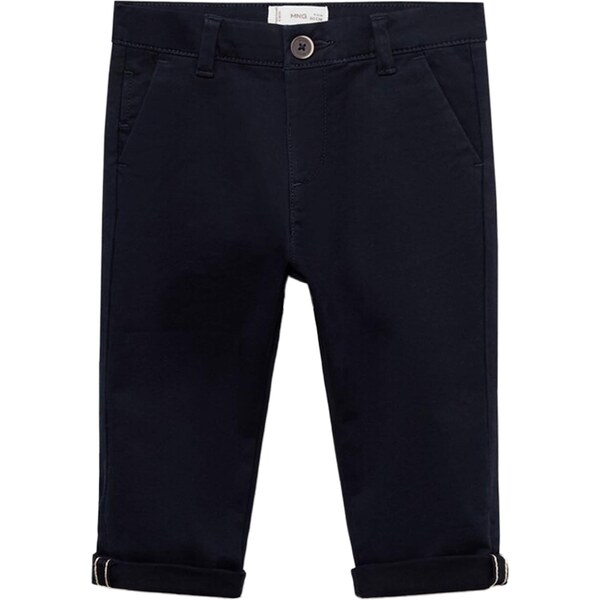 MANGO KIDS Nohavice námornícka modrá 65654510