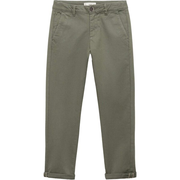 MANGO KIDS Nohavice PICCOLO kaki 65654518