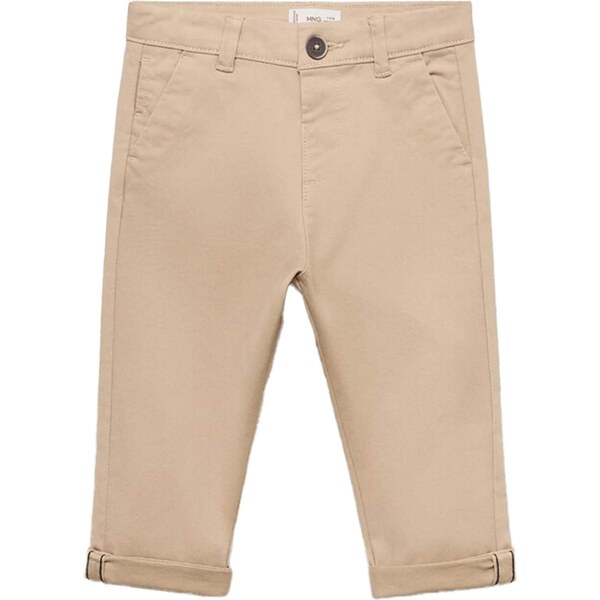 MANGO KIDS Nohavice béžová 65483690