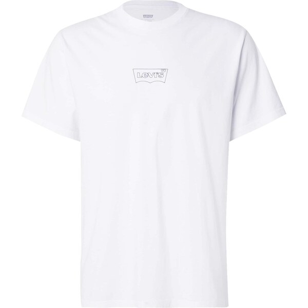 LEVIS Tričko Relaxed Fit Tee čierna / biela 64231586