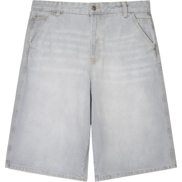 Bershka Džínsy svetlosivá 64882958