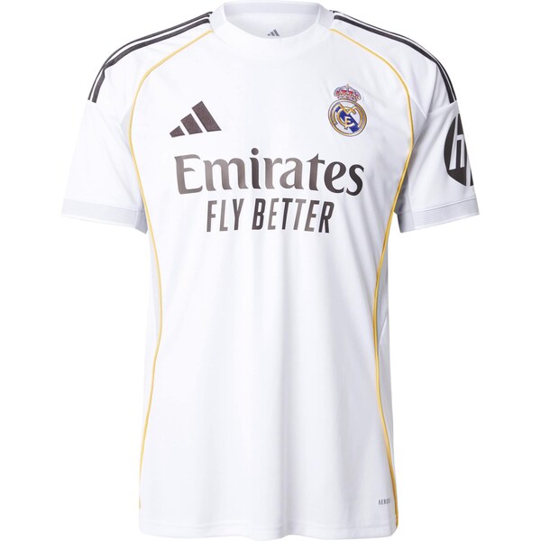 ADIDAS PERFORMANCE Dres Real Madrid 25/26 žltá / čierna / biela 64231649