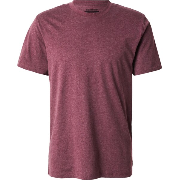 Only & Sons Tričko ONSMAX vínovo červená 64231666