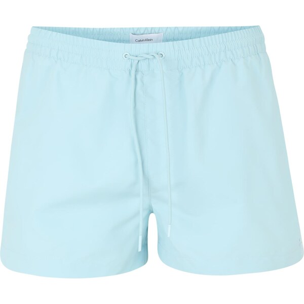 Calvin Klein Swimwear Plavecké šortky svetlomodrá / biela 64231677