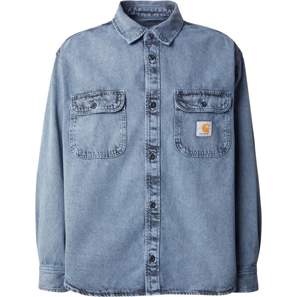 Carhartt WIP Prechodná bunda Tigan modrá denim 64231771