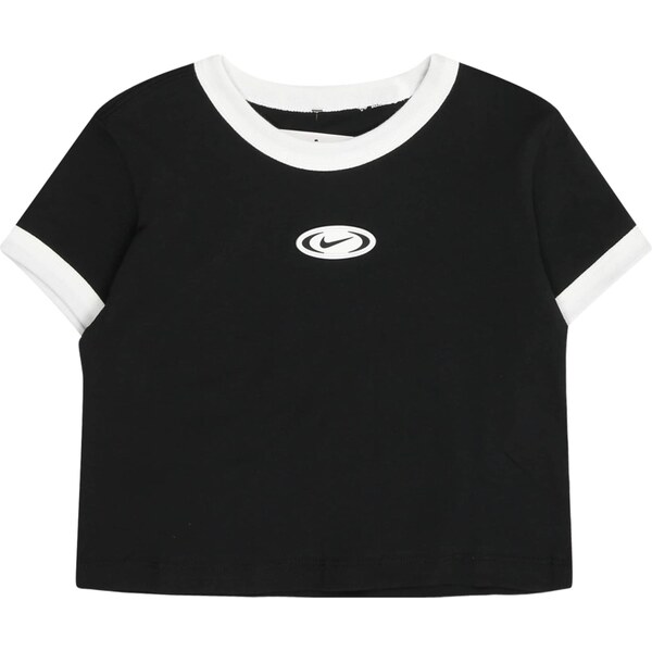 Nike Sportswear Tričko čierna / biela 64231867