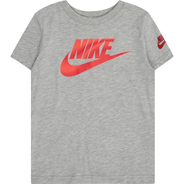 Nike Sportswear Tričko FUTURA sivá melírovaná / krvavo červená 64231864