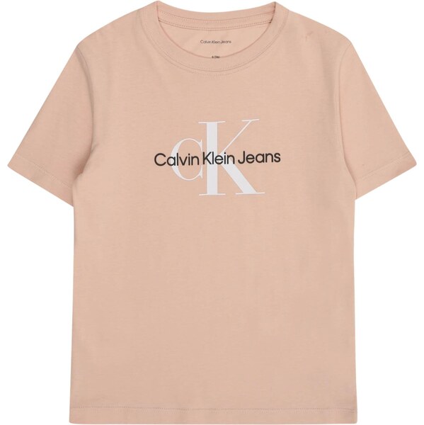 Calvin Klein Jeans Tričko ružová / čierna / biela 64231839