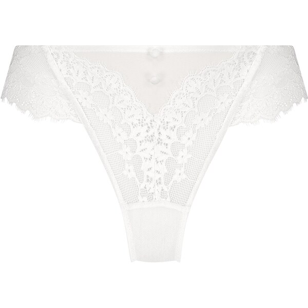 Hunkemöller Tangá Daisy biela 65872318