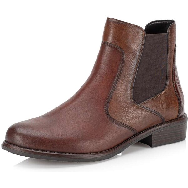 RIEKER Dámska členková obuv REMONTE D0F70-23 hnedá W5 64233321