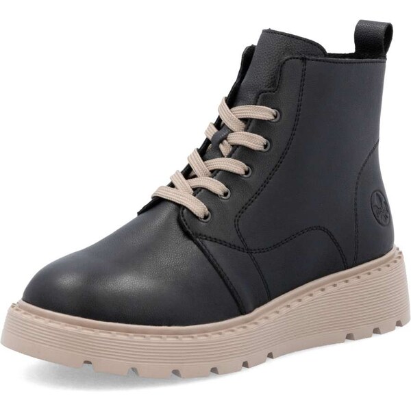 Dámska členková obuv RIEKER 70405-00 čierna W5 64233329