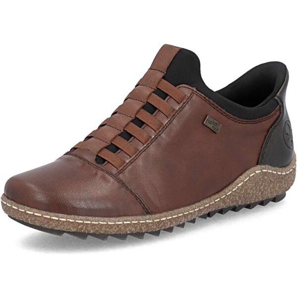 Dámske poltopánky RIEKER L7562-22 hnedá W5 64233342