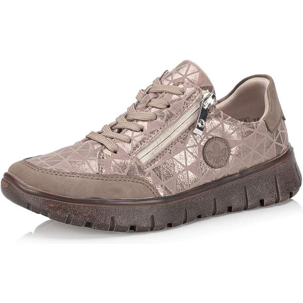 Dámske tenisky RIEKER N1303-62 béžová W5 64233349