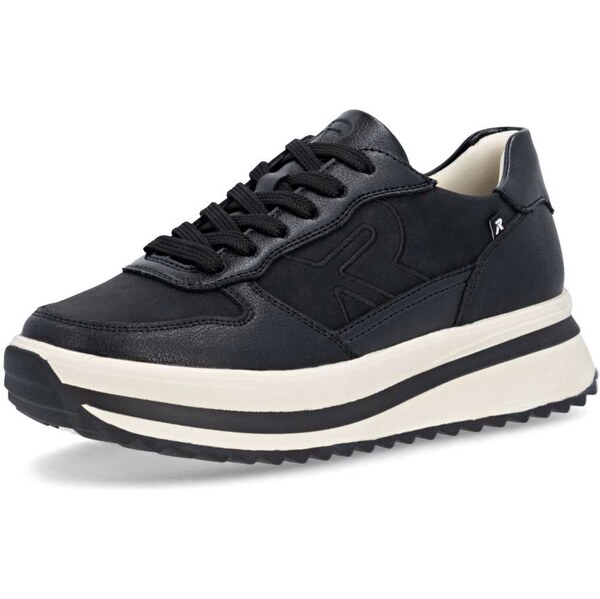 Dámske tenisky RIEKER W3800-00 čierna W5 64233354