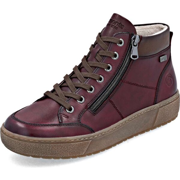 RIEKER Dámska členková obuv REMONTE D2T70-35 červená W5 64244686