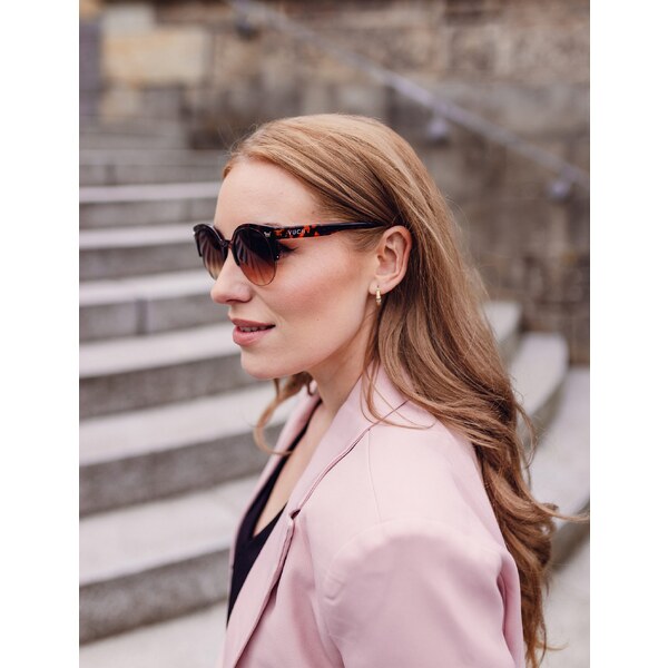 Vuch Dámske slnečné okuliare Brigida Design Brown 66581298