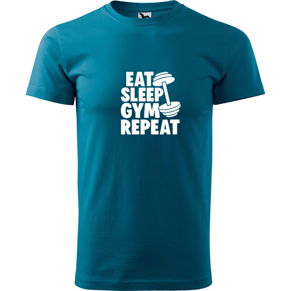 Handel Tričko - Eat Sleep Gym Repeat 64246194