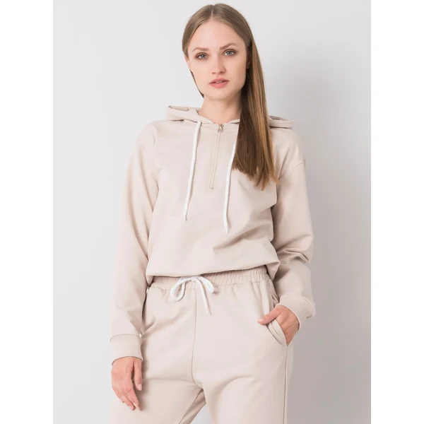 FPrice Blúzka D10043O02713A svetlo béžová 49734652